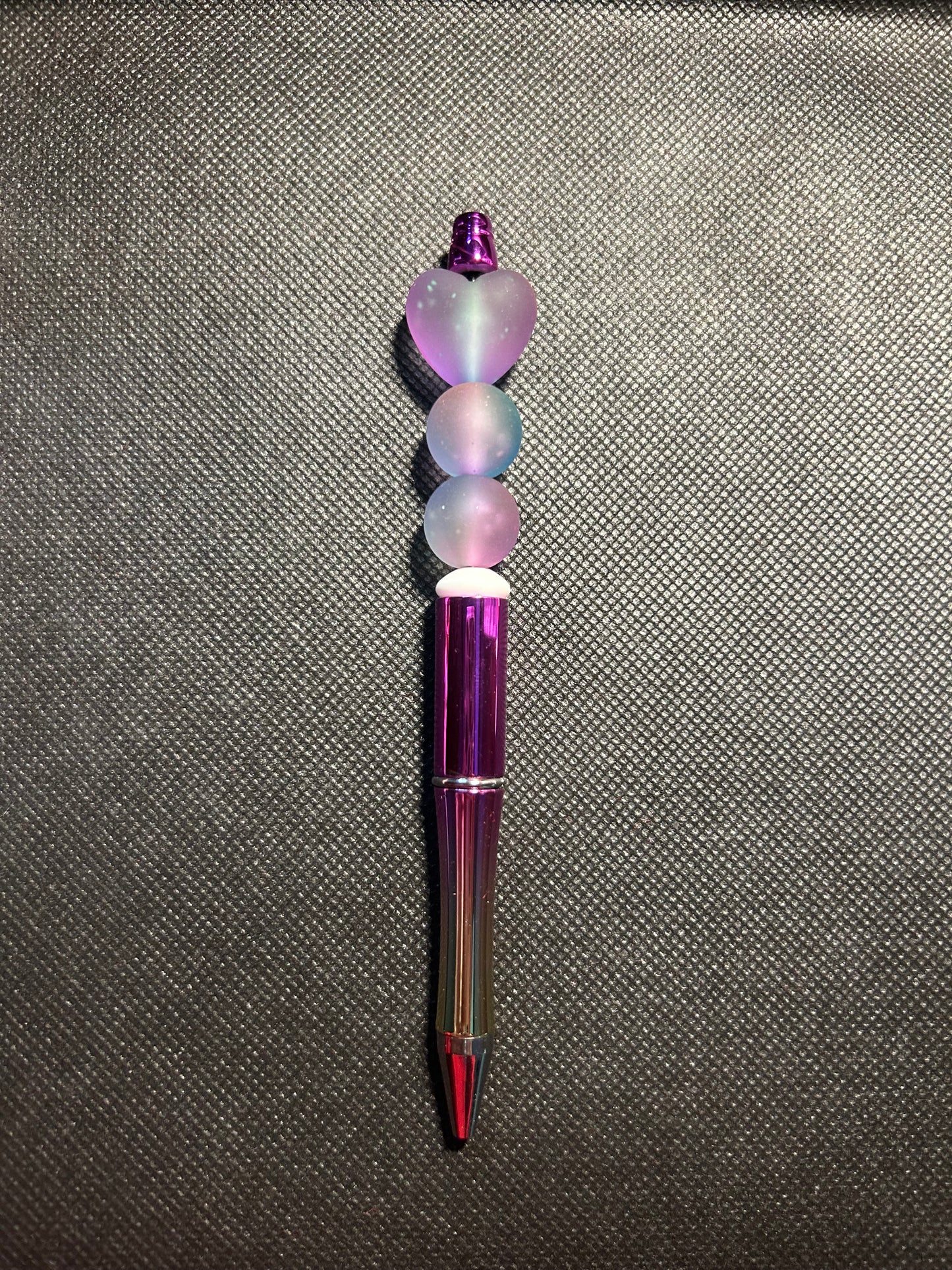 Iridescent Heart Pen