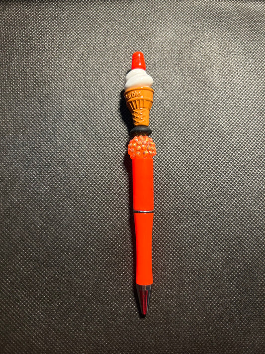 Orange Ice Cream Pen